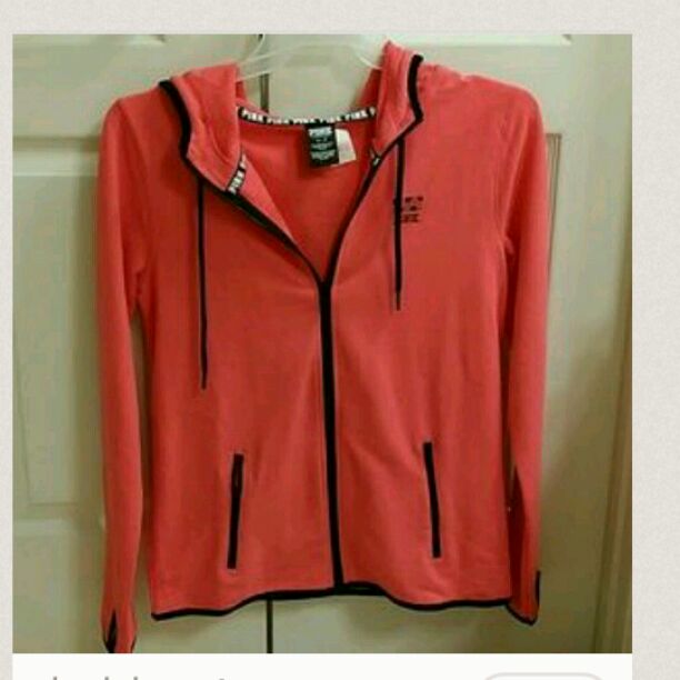 Nwt size m vs pink zip up jacket