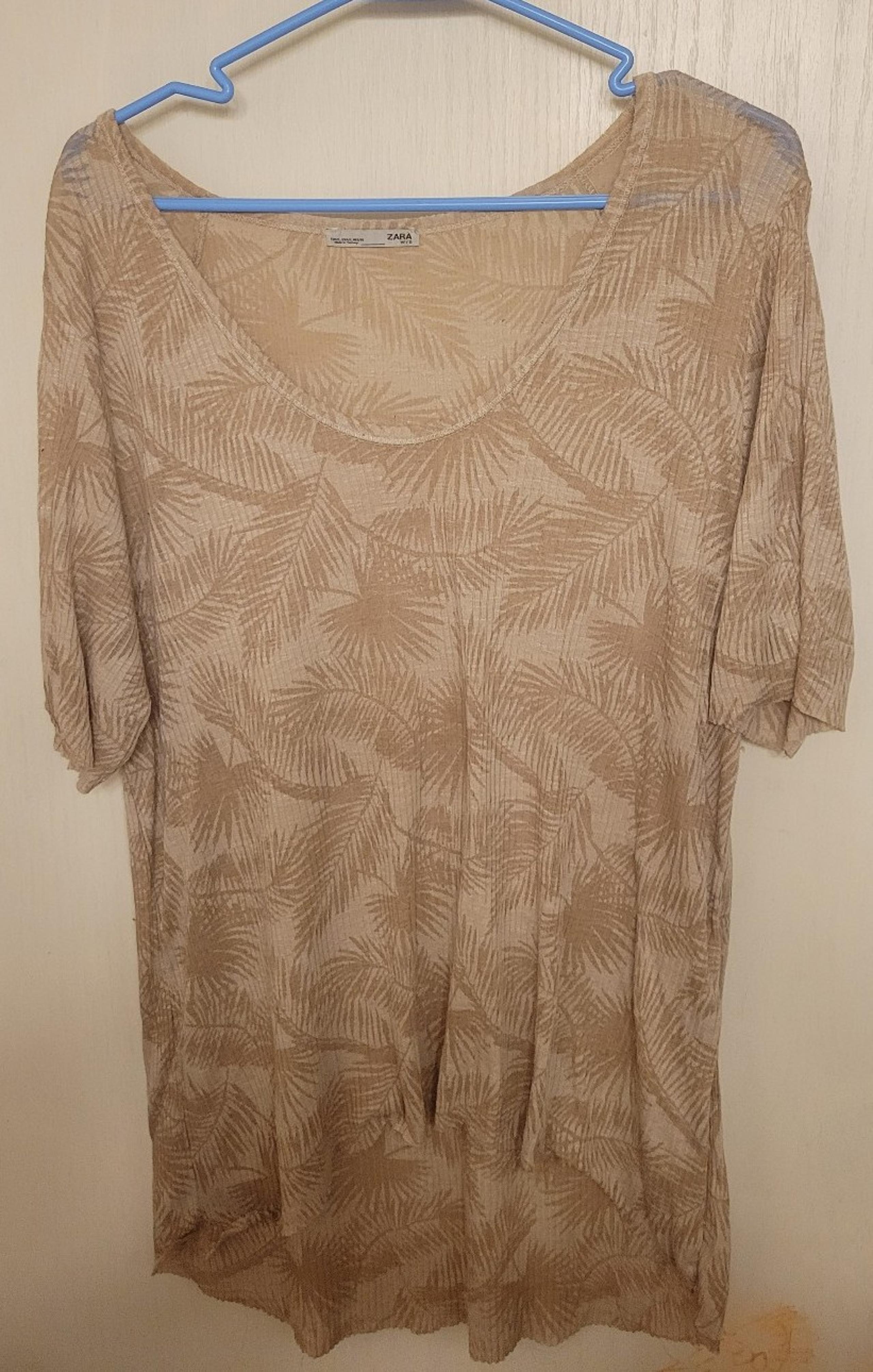 XL Zara Swimsuit Cover-up Shirt