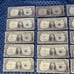 (15) 1 1957A SERIES u.s. mint silver certificates with errors