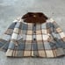 Vintage plaid wool jacket