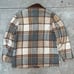 Vintage plaid wool jacket