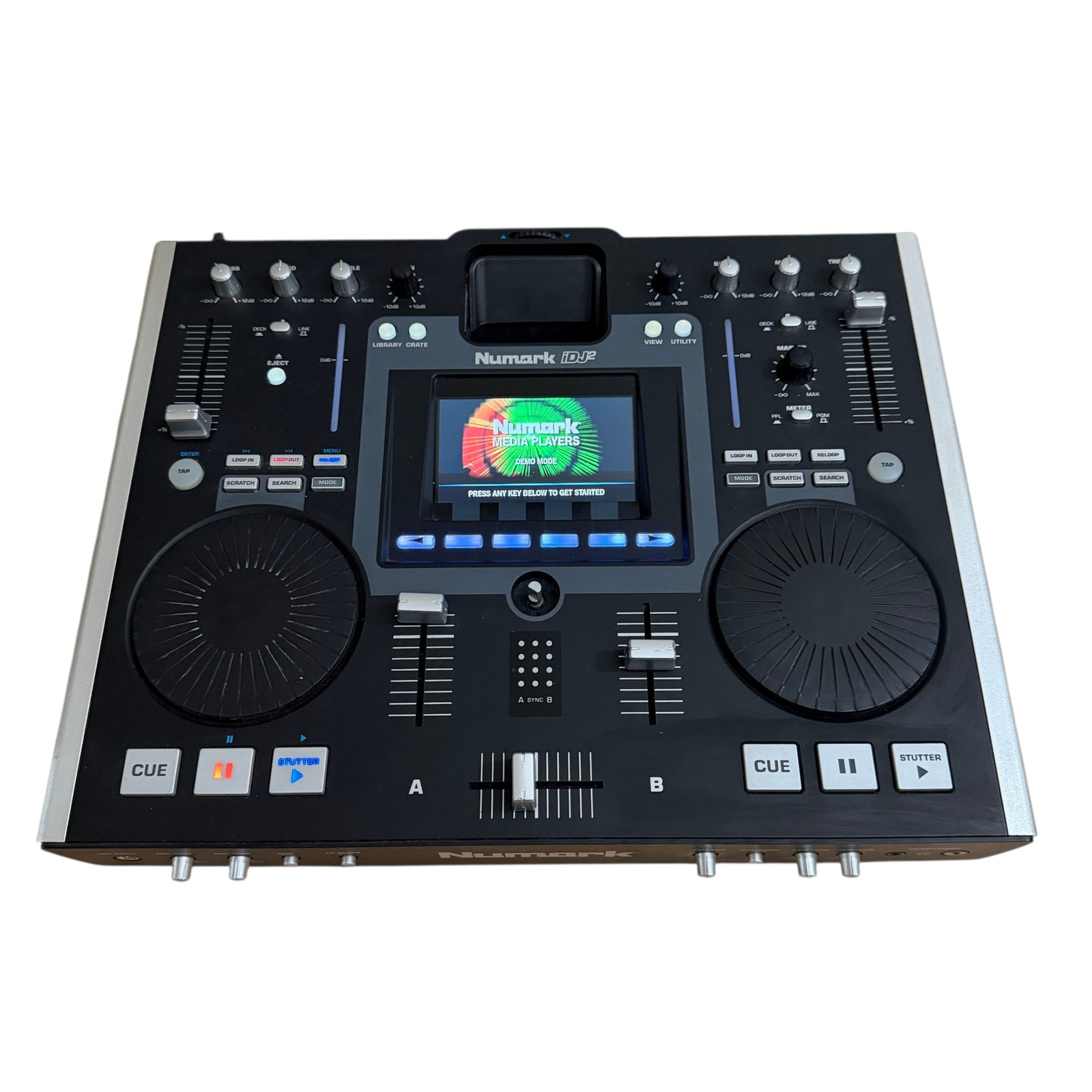 Numark iDJ2 DJ Mixing Console Compatible with iPod Mobile DJ System