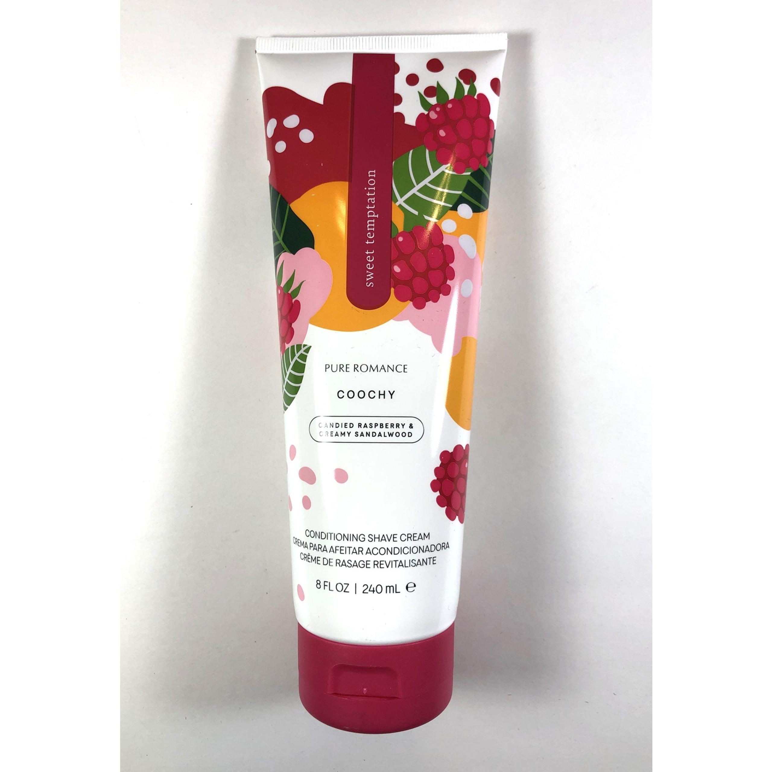 Pure Romance Coochy Sweet Temptations Conditioning Shave Cream Newest Flavor vn