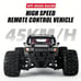 New 866-188 2.4GHz RC Car Speeds Up To 45km/h, Alloy Off-Road Racing Monster Tru