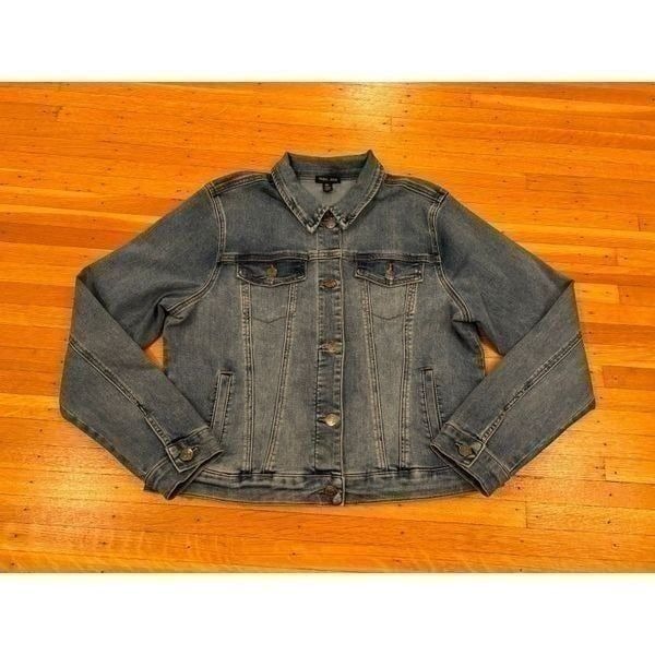 Tribal Jeans blue denim jacket