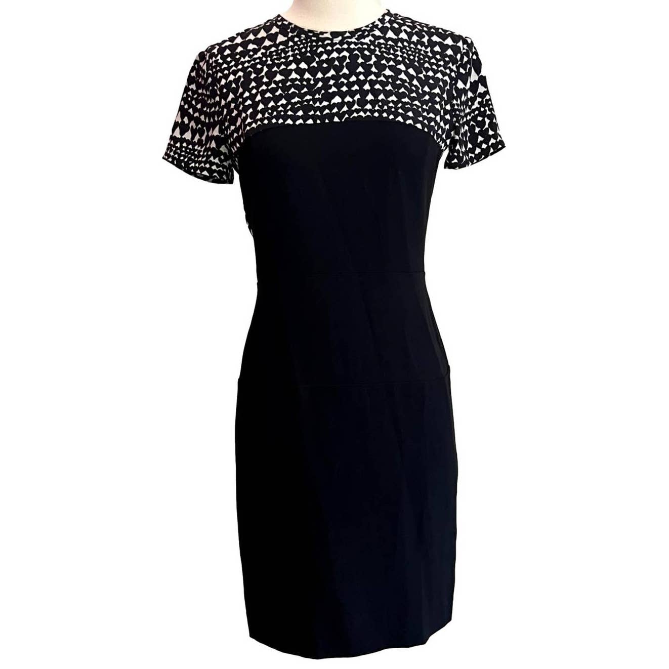 Stella McCartney Black Heart Print Dress