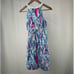 Lilly Pulitzer Pearl Shift Dress in Blue Pink Size 2