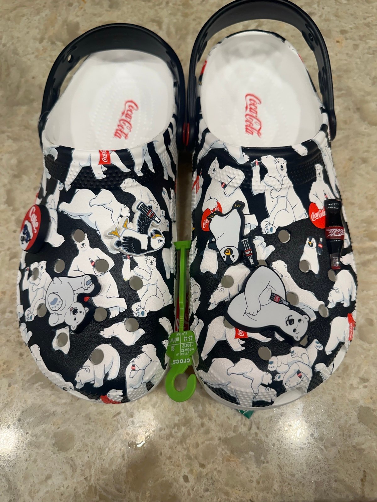 CROCS Coca Cola Classic Polar Bear Men’s 10/Women’s 12
