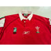 Vintage Wales Rugby Red shirt Cymru Adult Extra Large XXL WRU 2003 World Cup