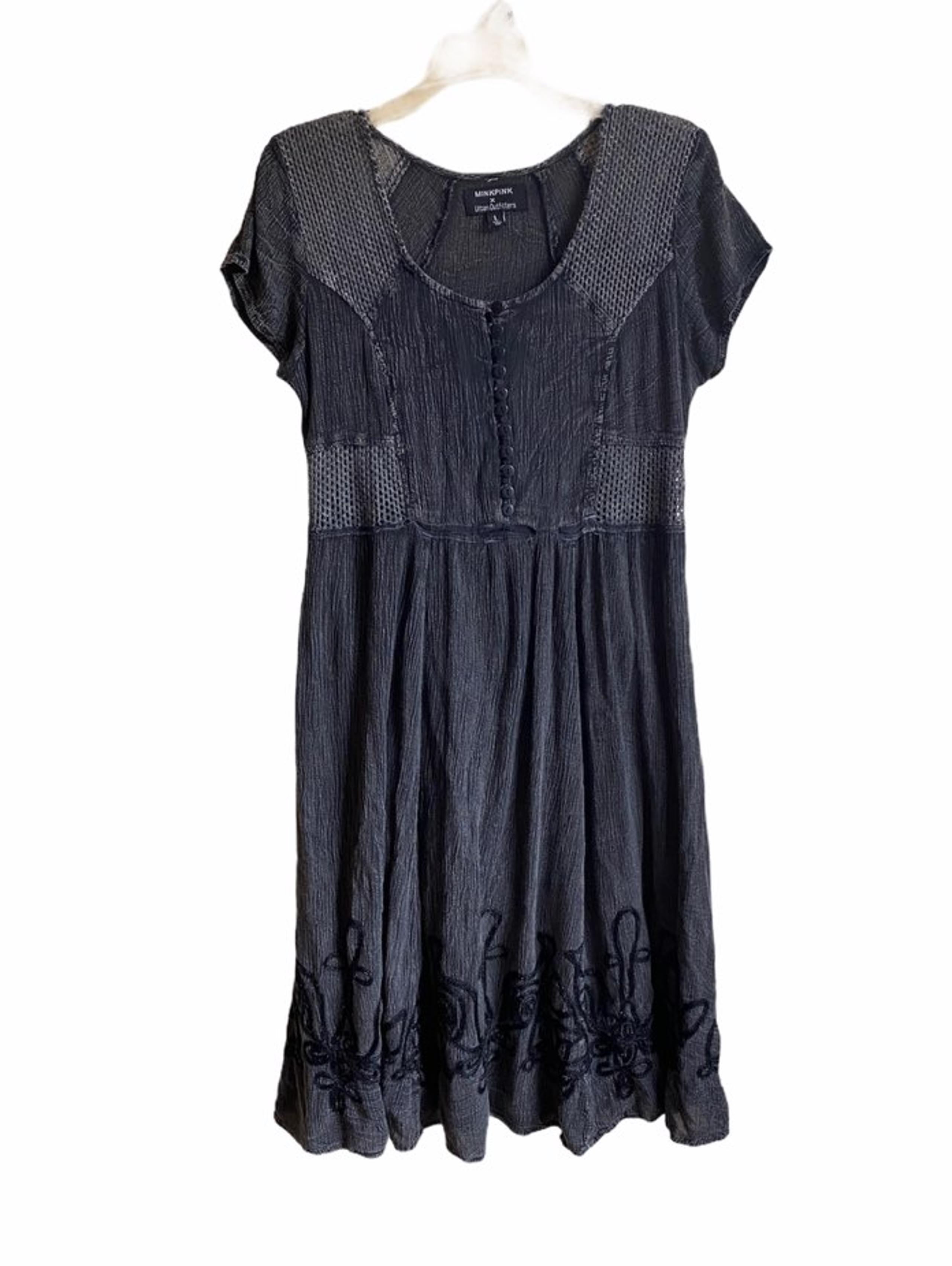 Urban outfitters x mink pink midi dress