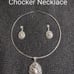 950 Silver Pendant and earrings set