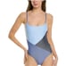 NWT Solid & Striped The Gabby One-Piece Swimsuit - Women's Large / Blue