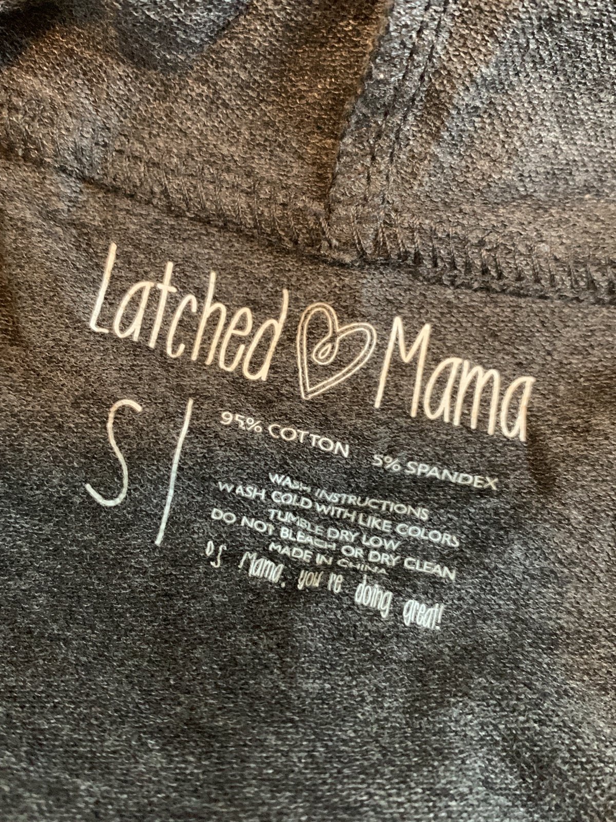 Latched Mama Light Hooded Sweater