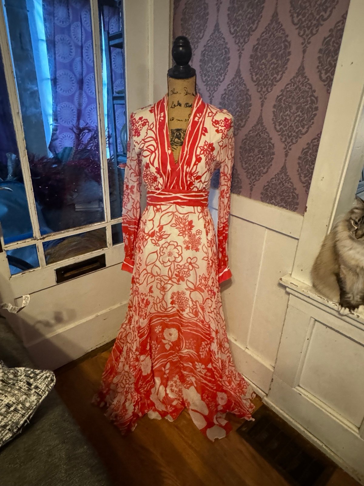 VTG Roger Milot for Fred Perlberg dress