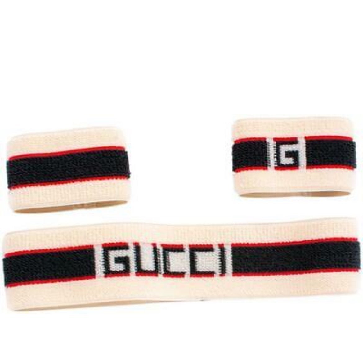 NEW Gucci Headband and Wristband Set unisex Other