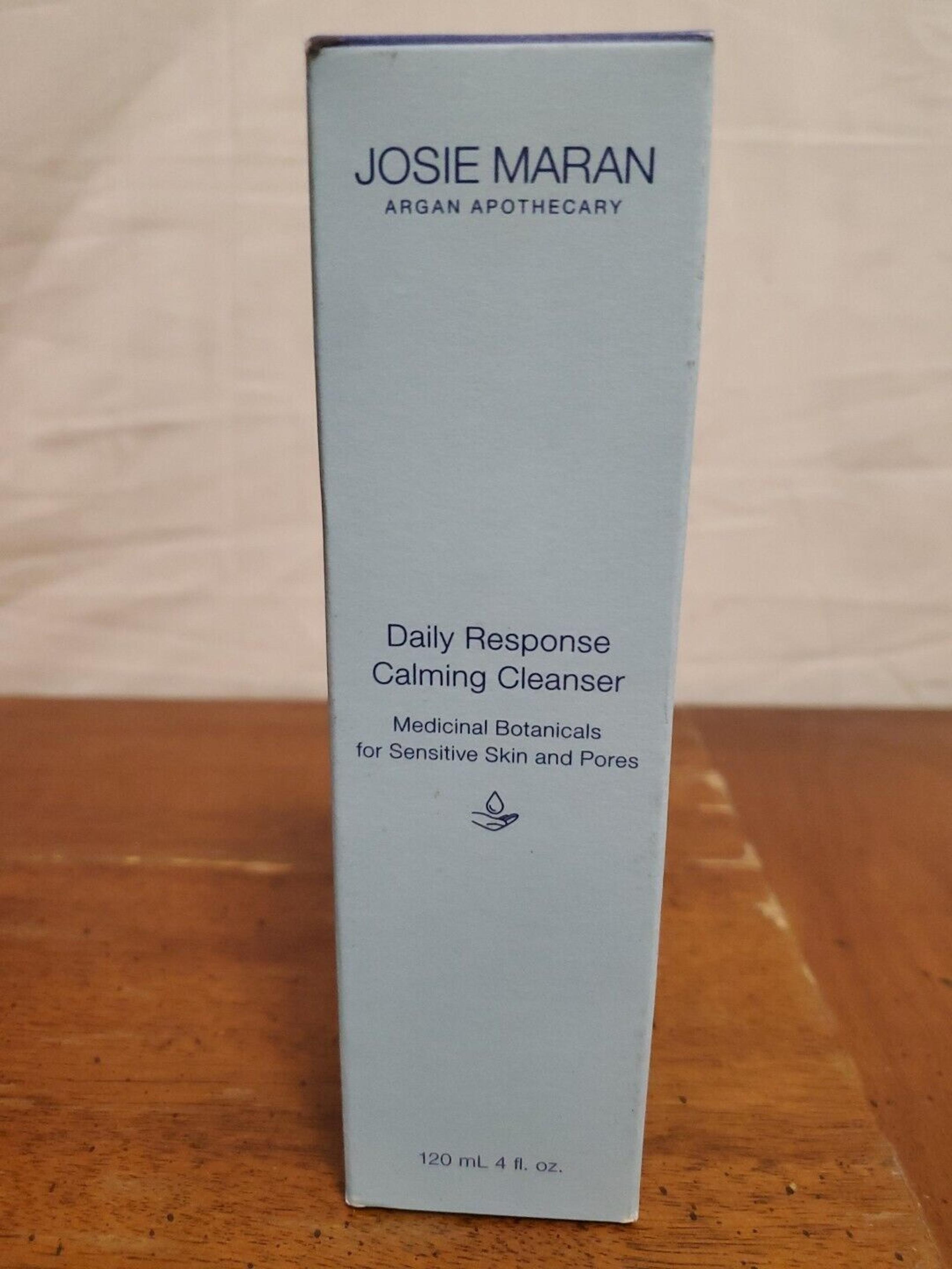 Josie Maran Daily Response Calming Cleanser Sensitive Skin 4 fl oz New in Box