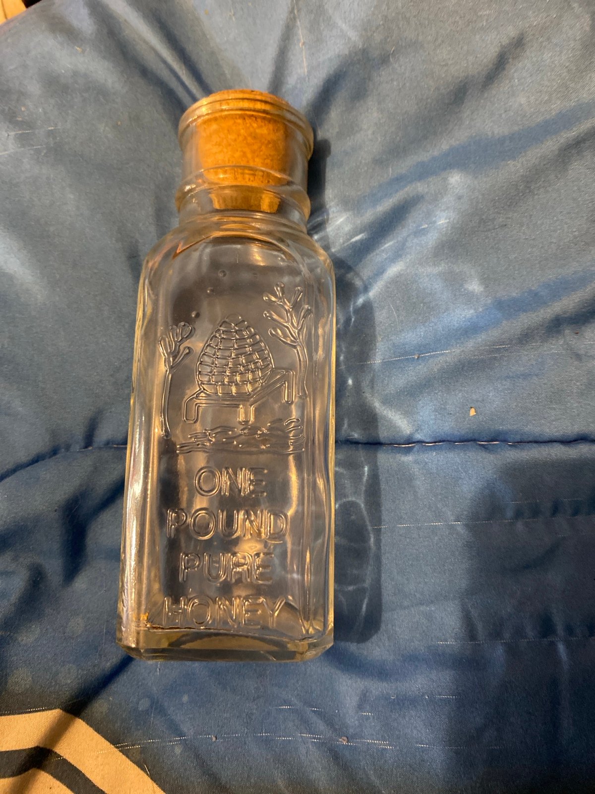 7 inch vintage bottle