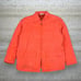 True Vintage Hunting Jacket Orange Cotton Insulated Full Zip 70s