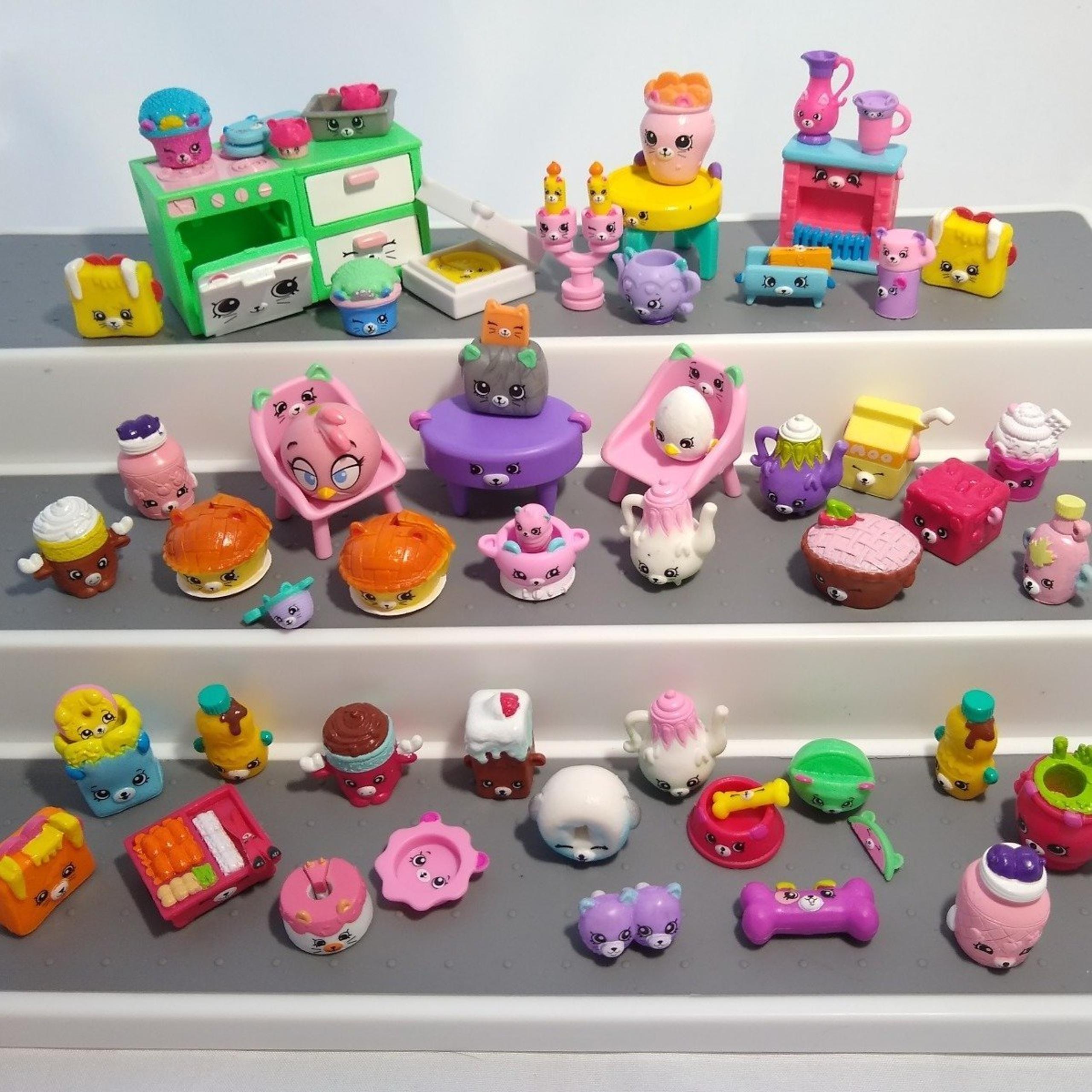 Shopkins Petkins Happy Places Kitchen Cooking Food Accessories Bundle