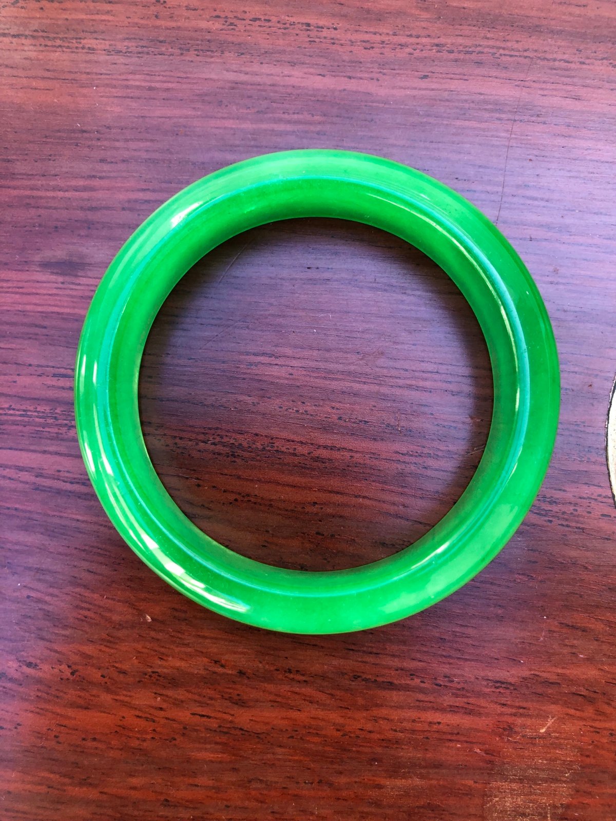 Jade bangle