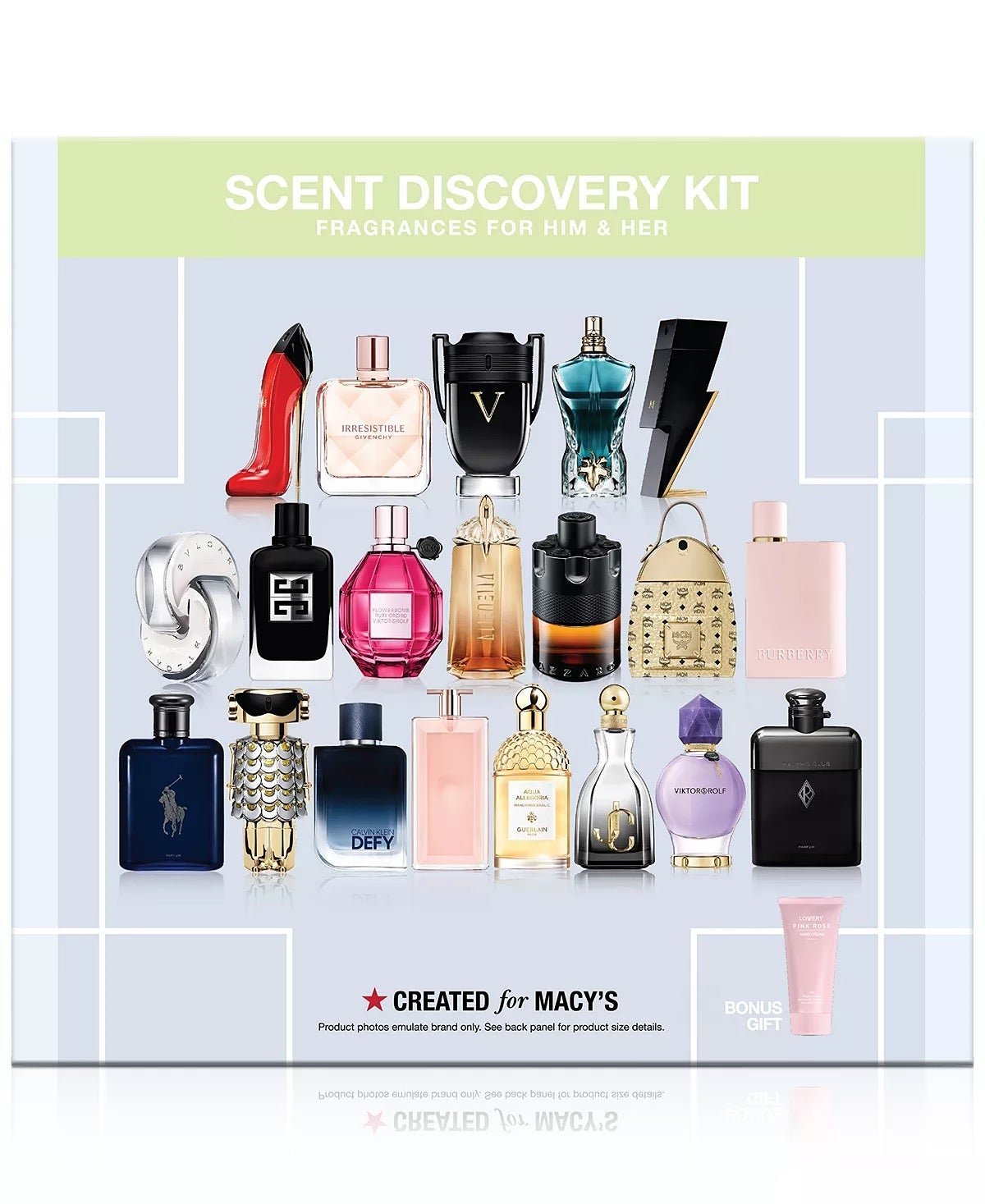 Holiday 21pc Women & Men Fragrance Sampler Gift Set