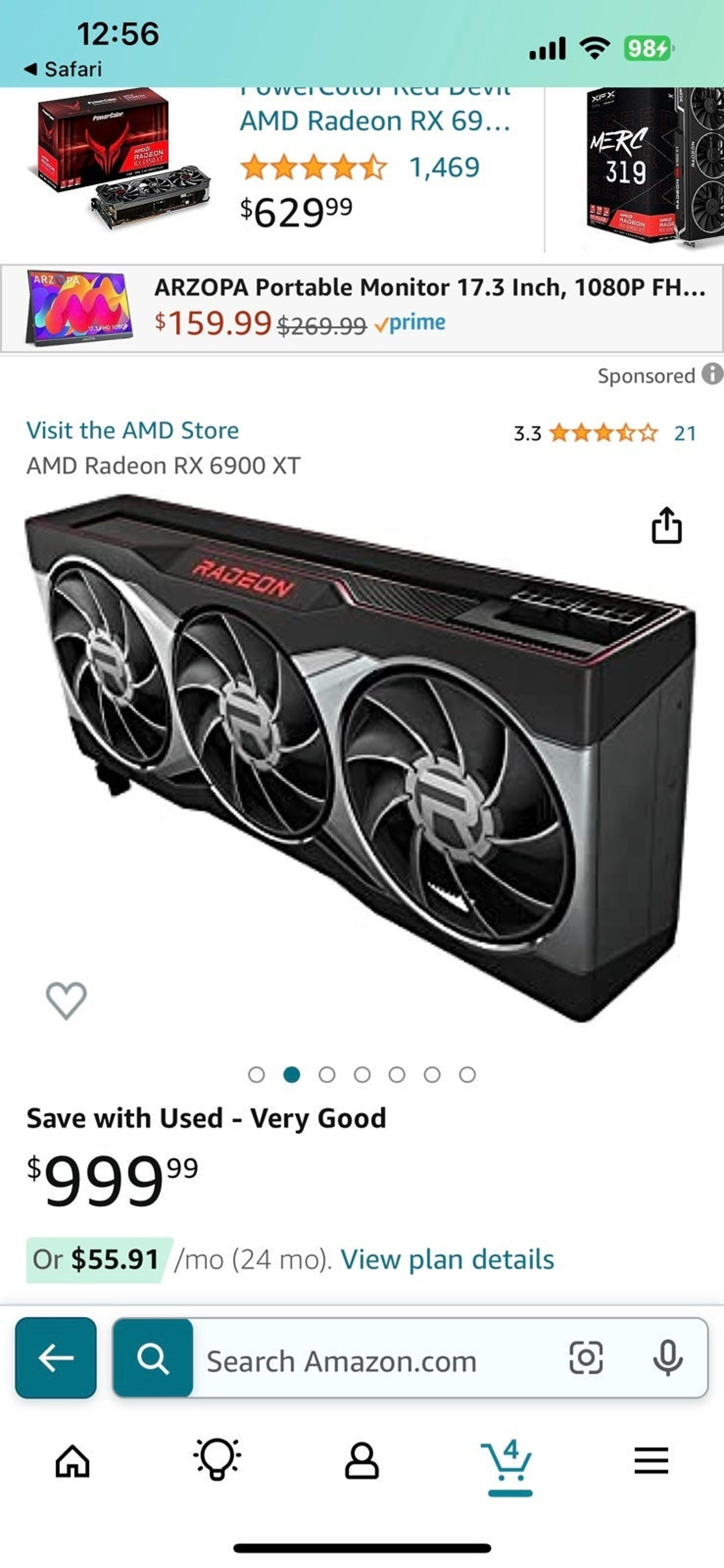 Amd Radeon rx 6900xt