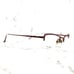 Ray-Ban RB8535 1034 Eyeglasses Rectangular Red Half Rim Frames 50-19-135