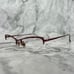Ray-Ban RB8535 1034 Eyeglasses Rectangular Red Half Rim Frames 50-19-135