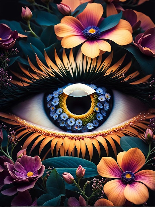 Eye Diamond Painting Kits for Adults 16X12