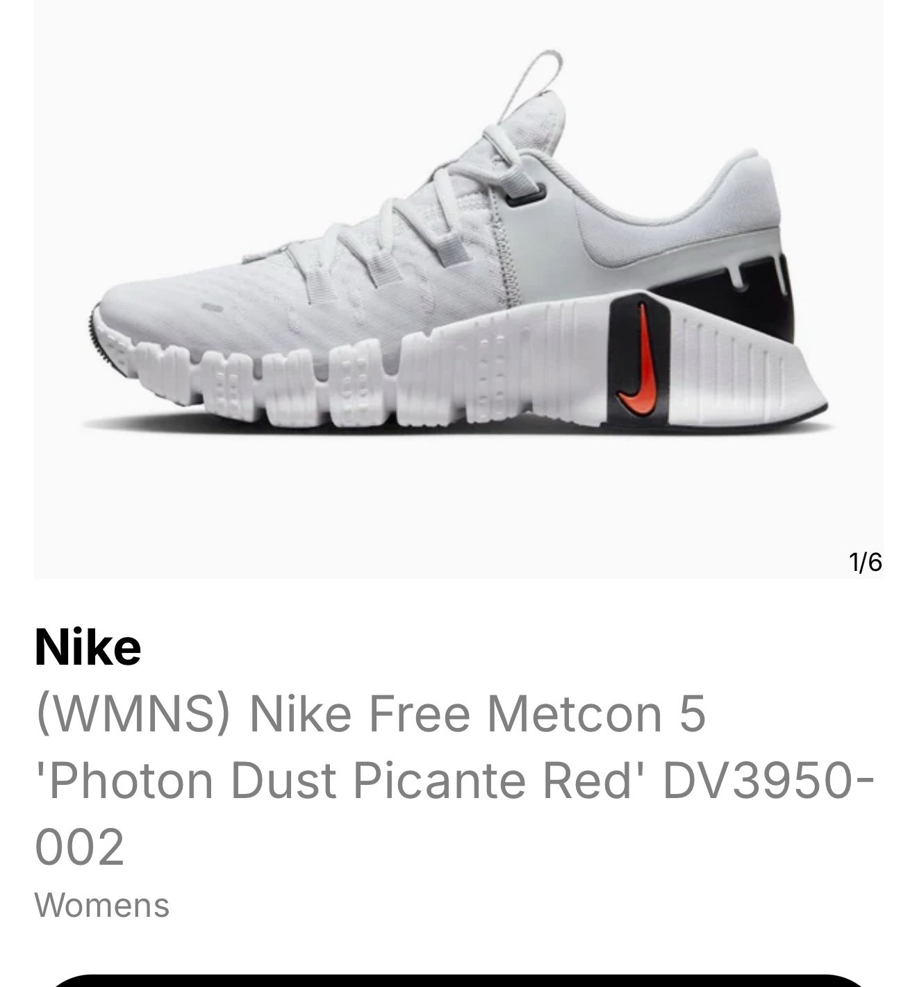 Nike metcon 5