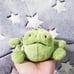 New Jellycat Ricky Rain Frog keychain bag charm plush soft toy HTF