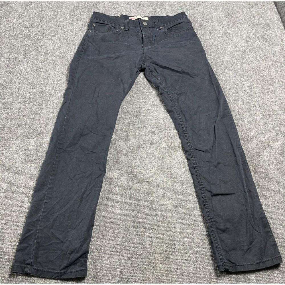 Levi's 511 Denim Jeans Men's Black Slim Straight Fit 18 Reg 29x29