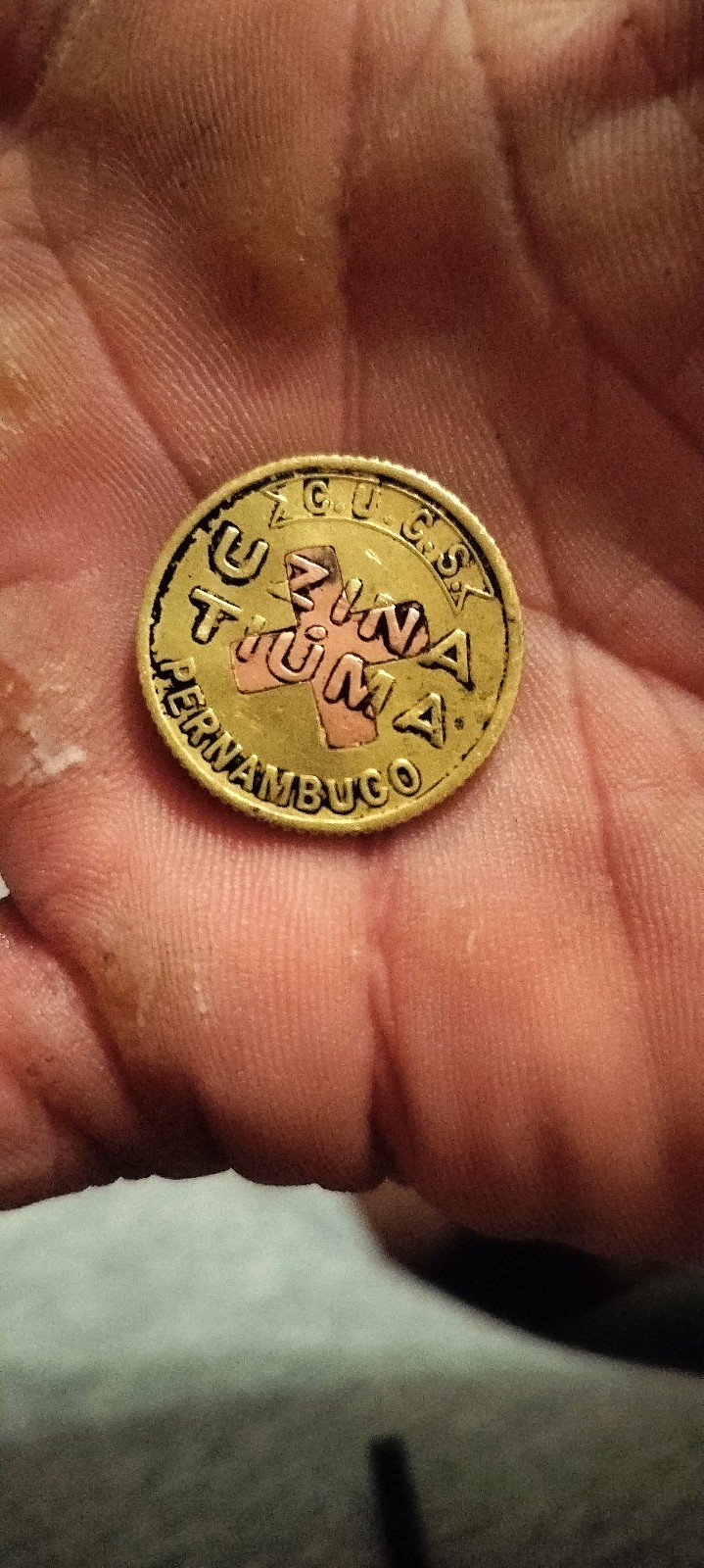 Brazil, Pernambuco - (1915-30) Uzina Tiuma 1000 Reis Token