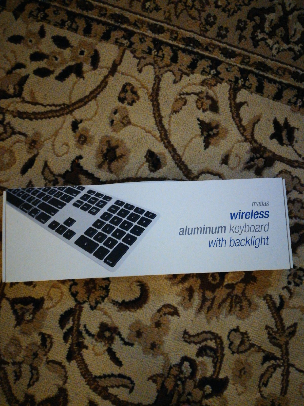 metal Bluetooth keyboard