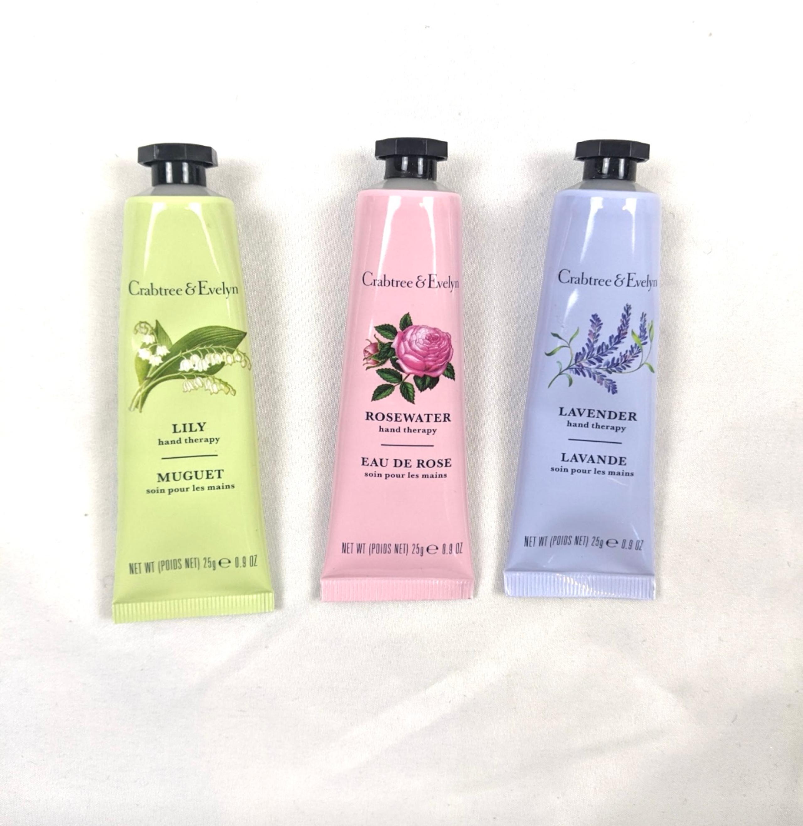 crabtree and Evelyn hand therapies