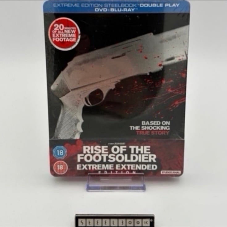 Rise of the Foot Soldier Extreme Edition Blu-ray Steelbook Brand new