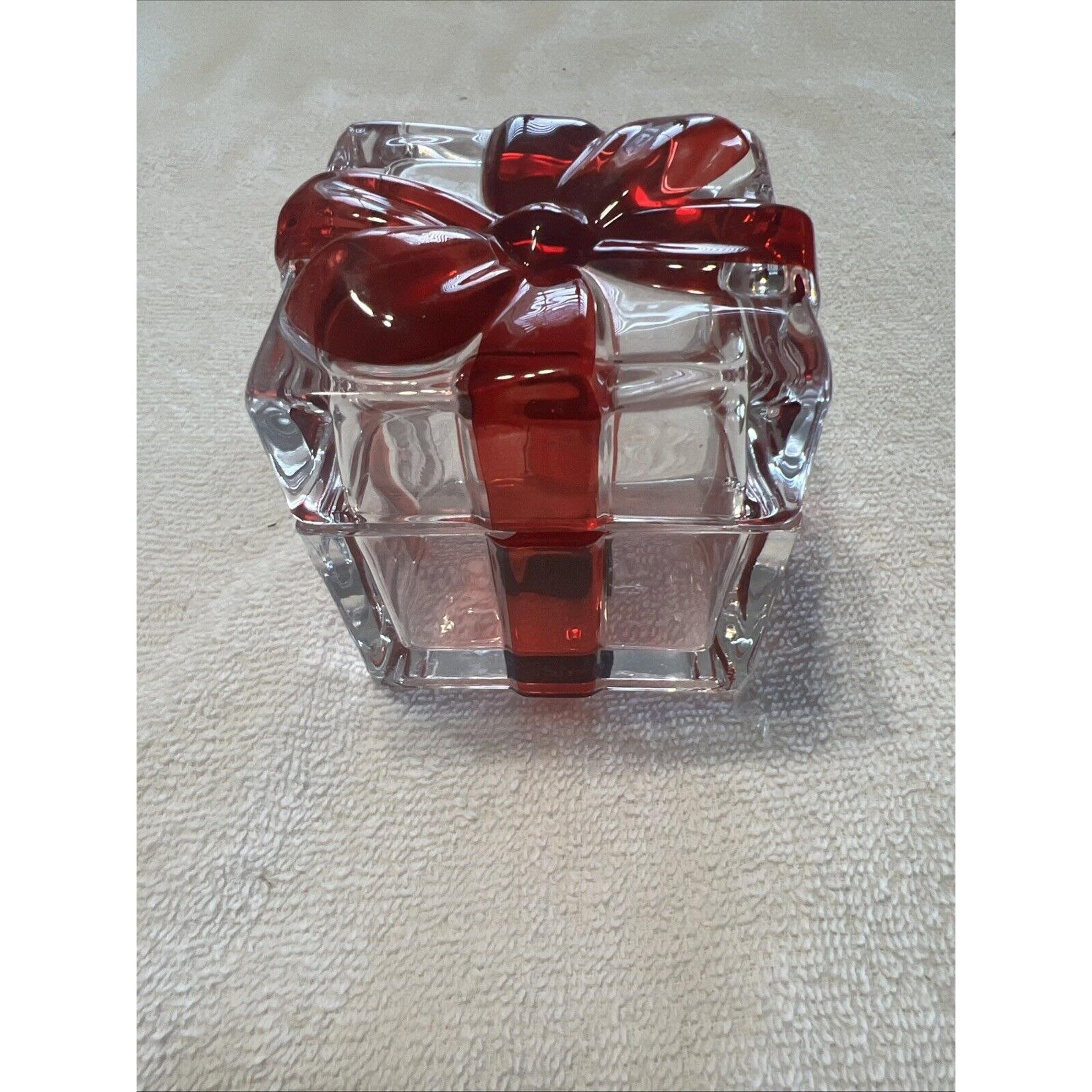 Cadeau Rouge Circle Ware Trinket Box New B3