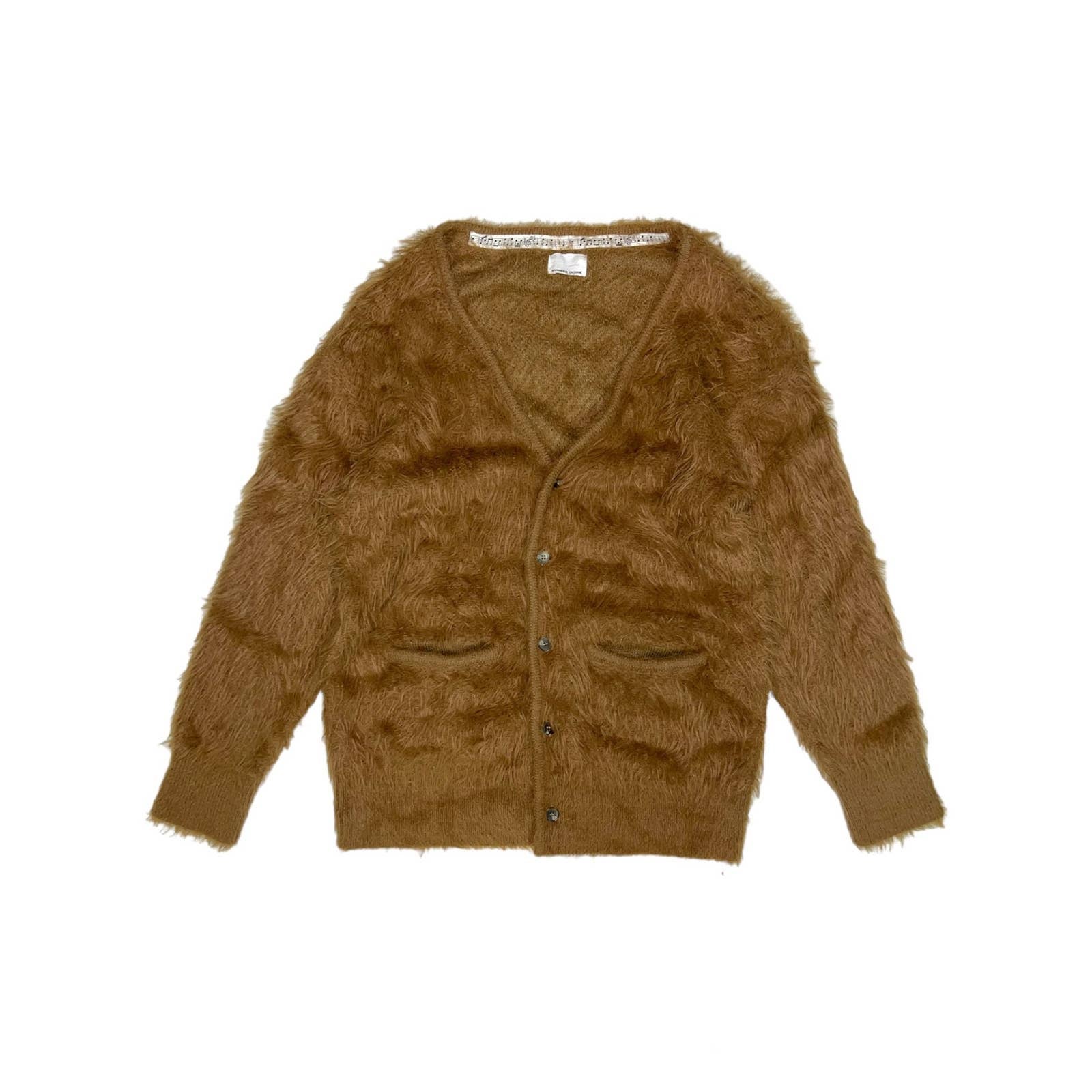 Number Nine Mohair Fur Shag Cardigan