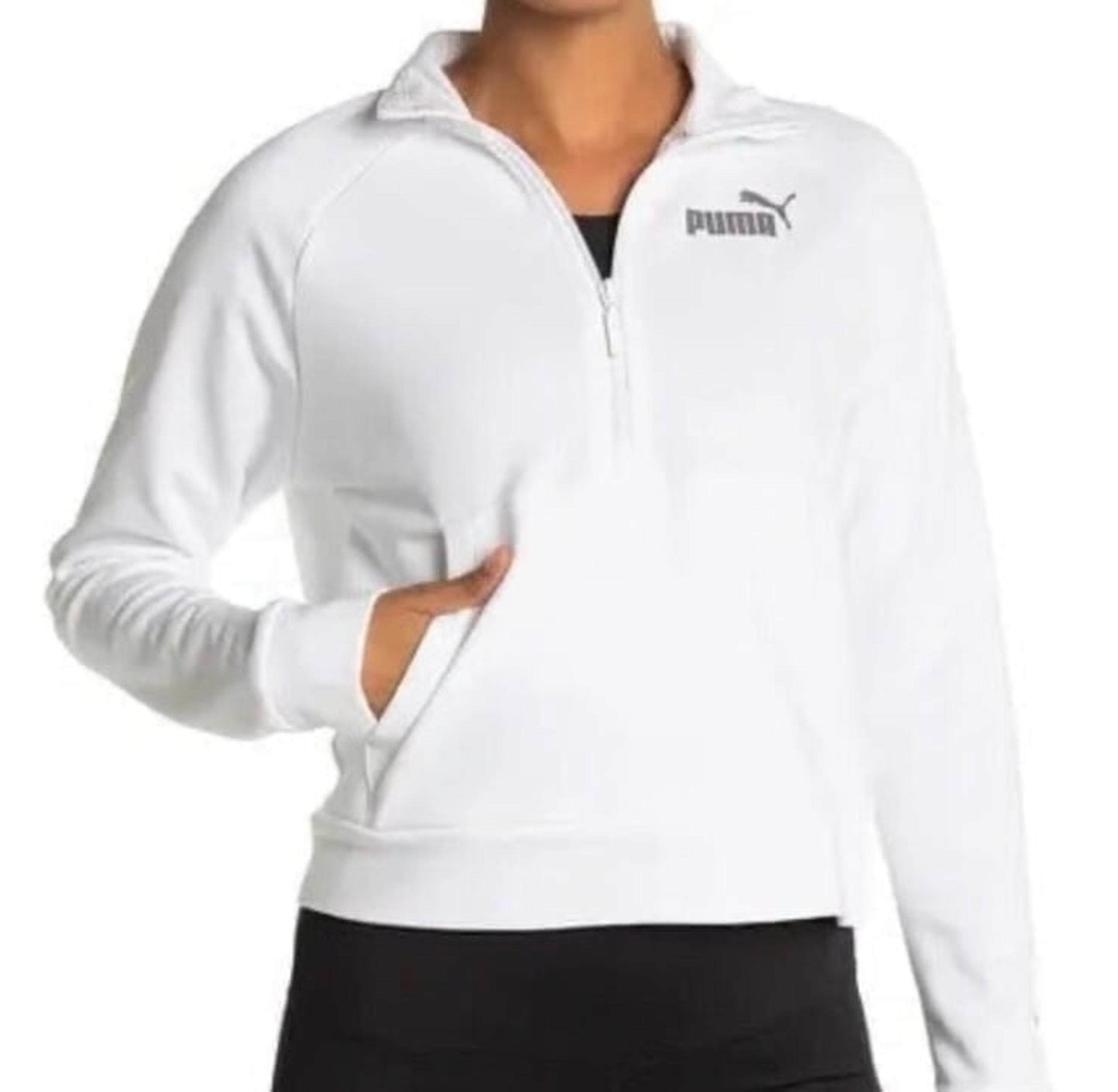 NWT Puma Ladies' Half Zip Pullover Sweatshirt Medium