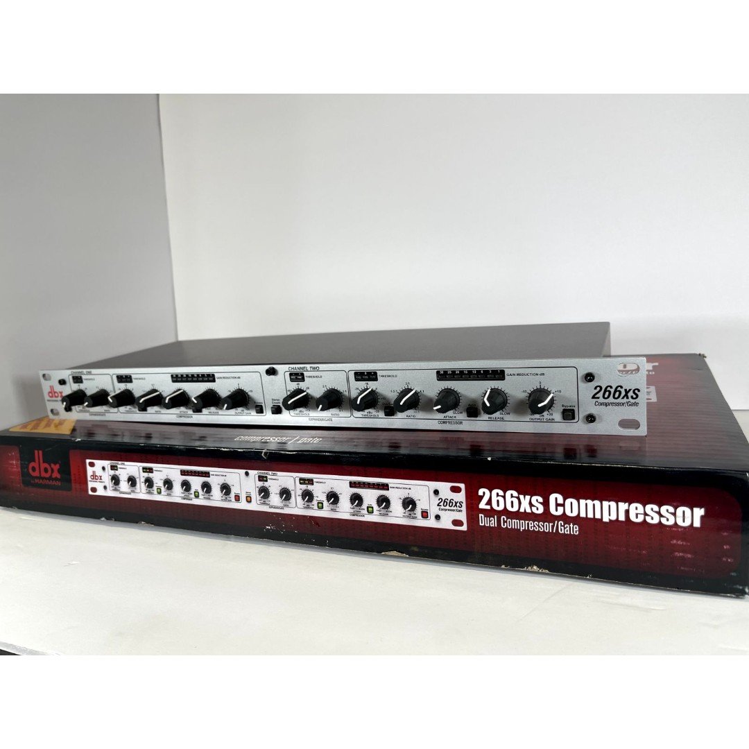 dbx 266XS Dual Compressor/Gate- Open Box Great Condition