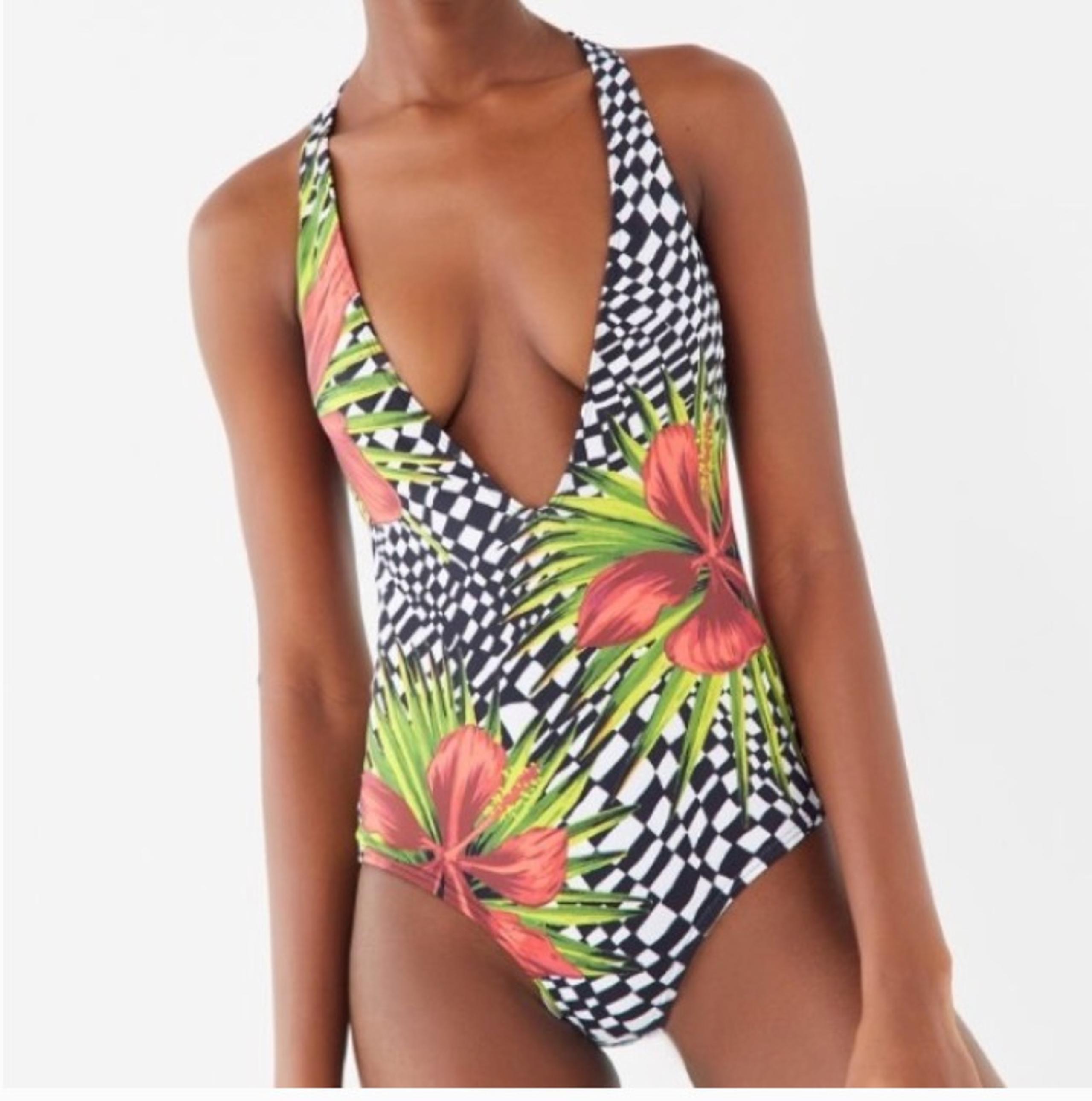 UO Plunging V One-Piece Swimsuit