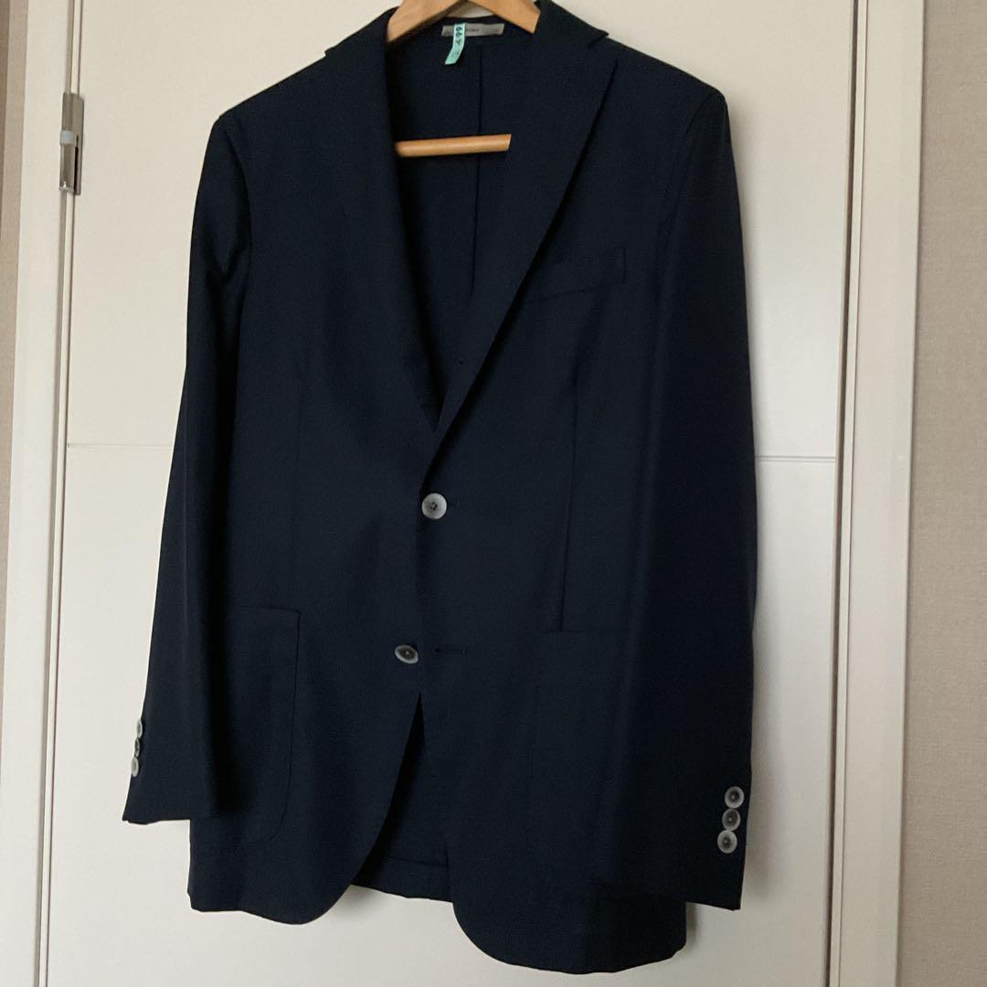 BOGLIOLI (Boliori) SOHO 3-button Jacket, Navy, Size 44