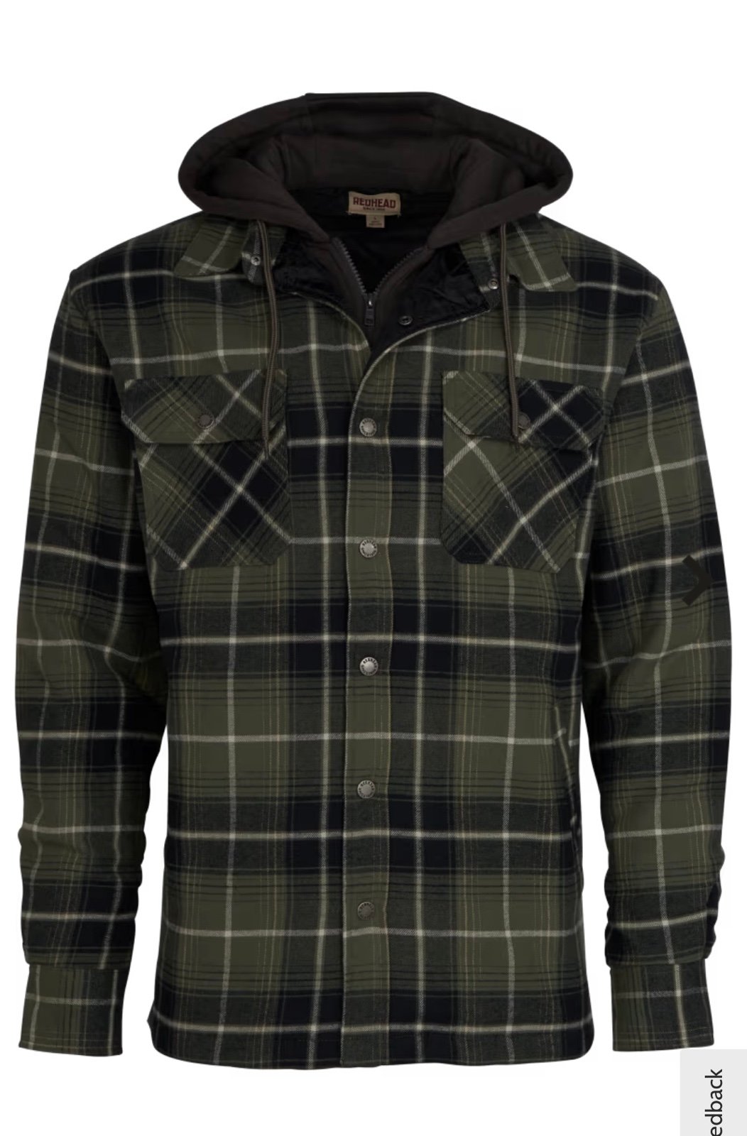 RedHead Bull Creek Long-Sleeve Shirt Jacket for Men sizes small to 3xl