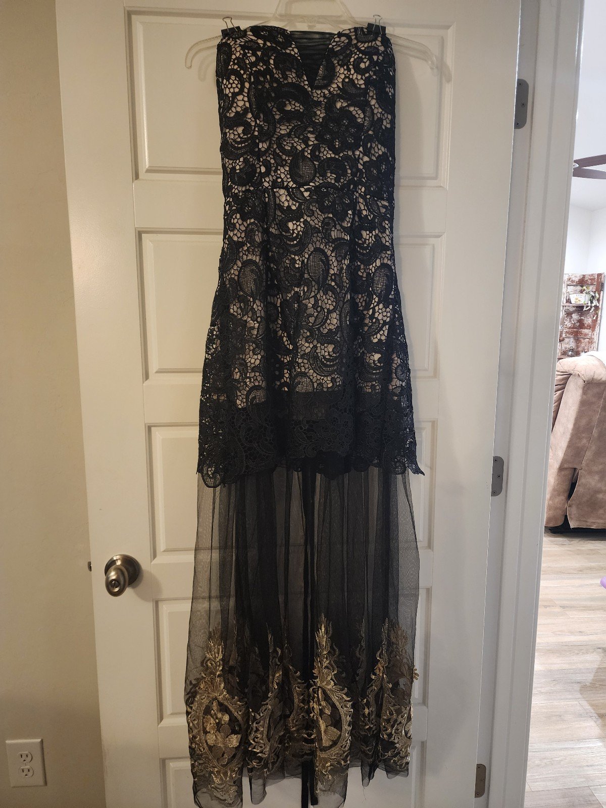 NWOT trapless Formal Gown