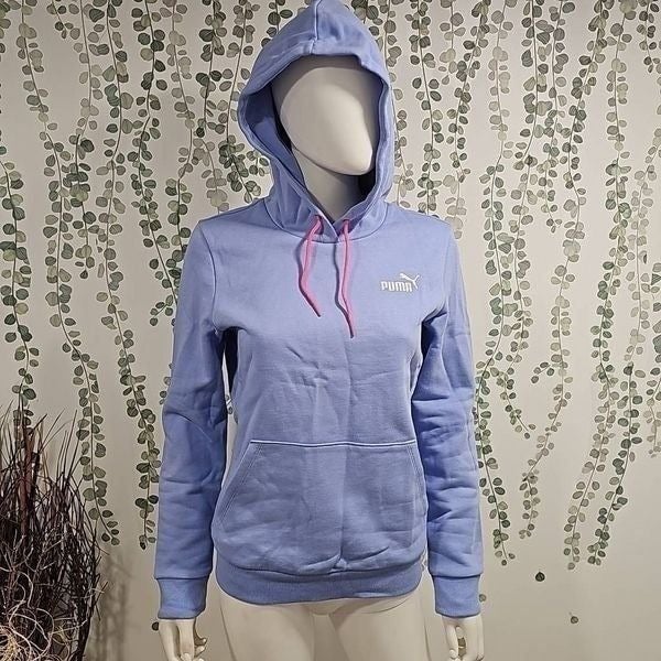 Puma Essential Embroidery Hoodie Sz S