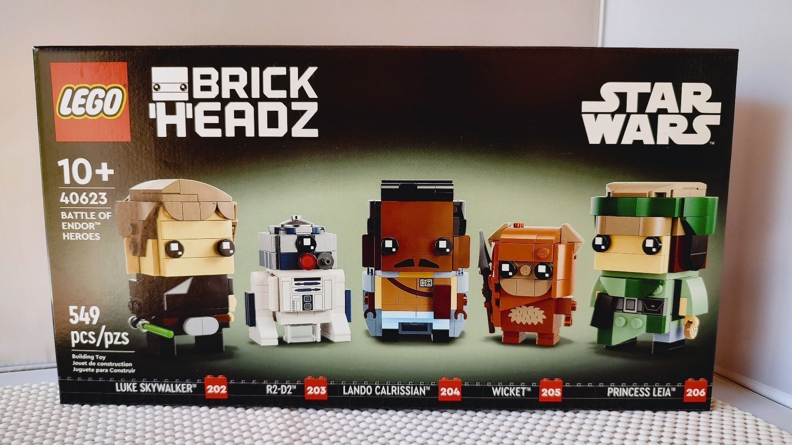 Lego Brick Headz Star Wars Battle of Endor Heroes 40623