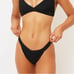 Frankies Bikinis Grace Cheeky Bikini Bottom in Black
