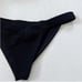 Frankies Bikinis Grace Cheeky Bikini Bottom in Black