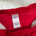 Red Vintage Victorias Secret High Leg Cotton Thong