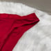 Red Vintage Victorias Secret High Leg Cotton Thong